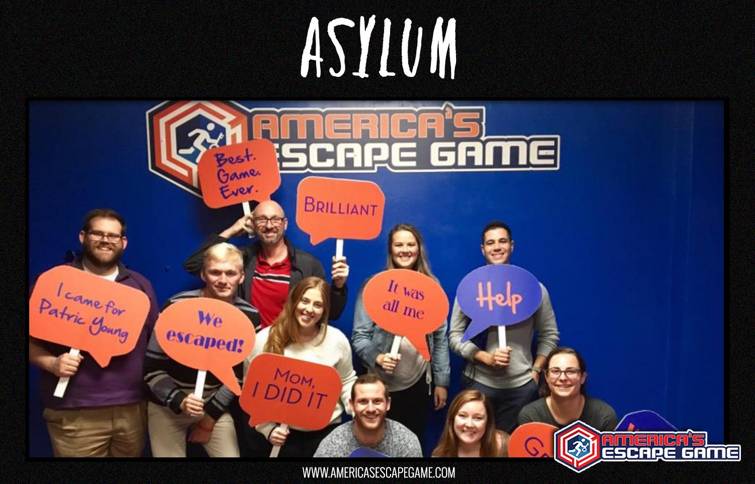 Asylum Escape Room | America's Escape Game Gainesville Florida